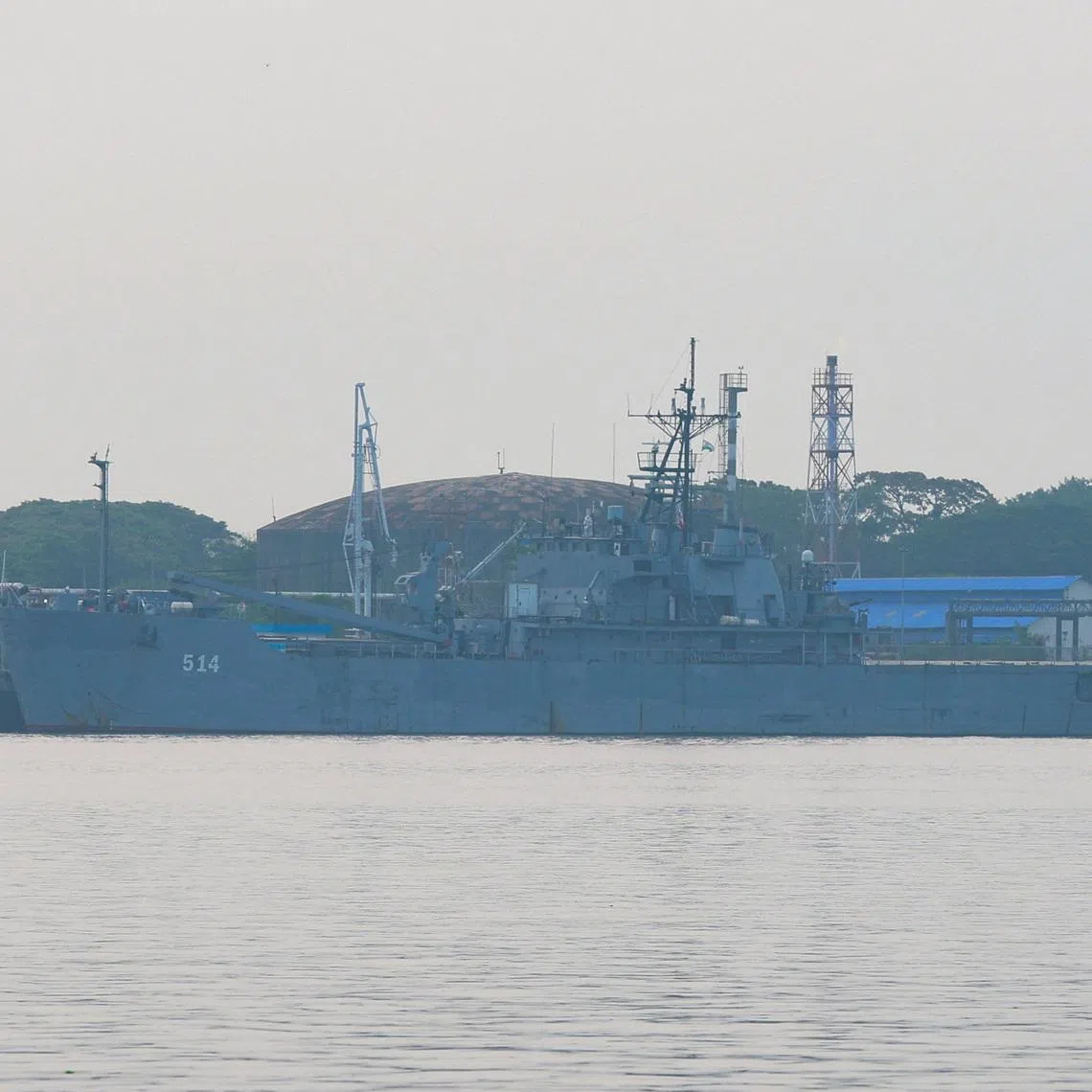 The Lavan docked at India’s southern port of Kochi on March 4 after an urgent request from Tehran, an Indian government source said.