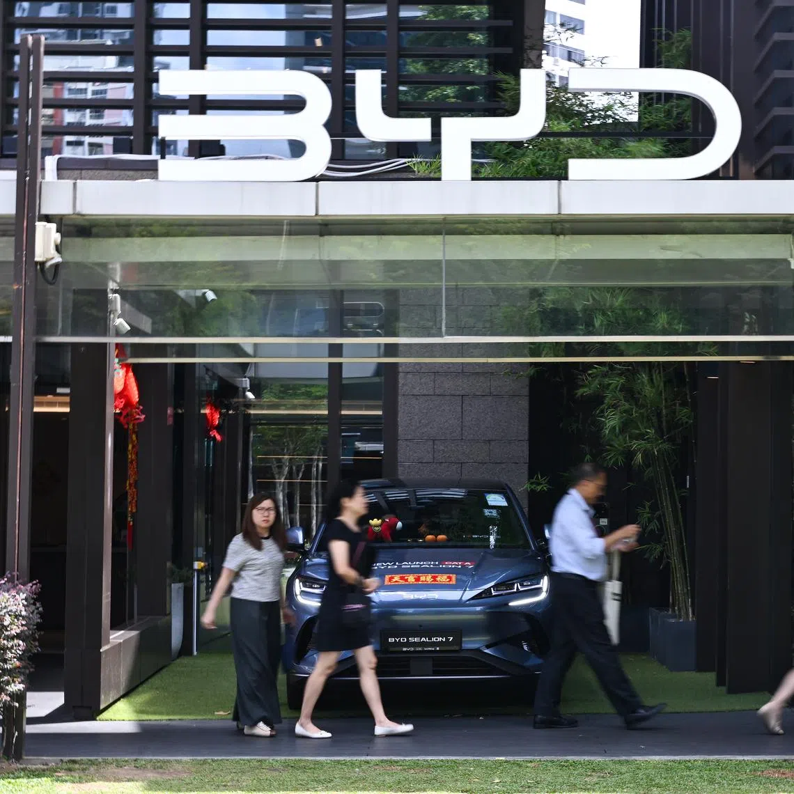Chinese giant BYD registered 3,239 units, or nearly one in four (24.3 per cent) total registrations.