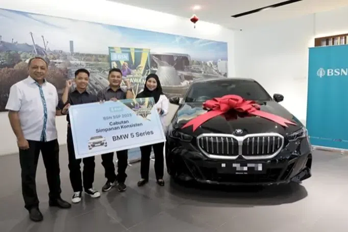 14-year-old boy wins a new BMW car from Malaysia’s BSN