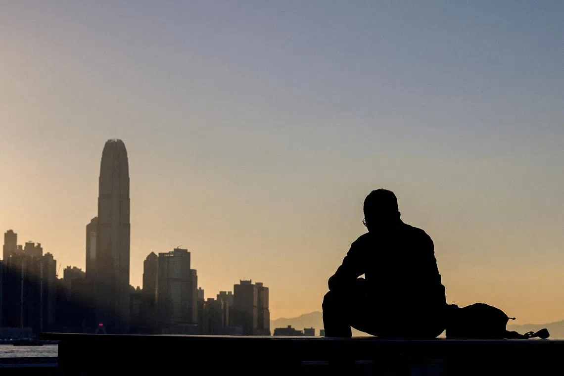 Hong Kongers feel highly uncertain about the city’s economic situation.