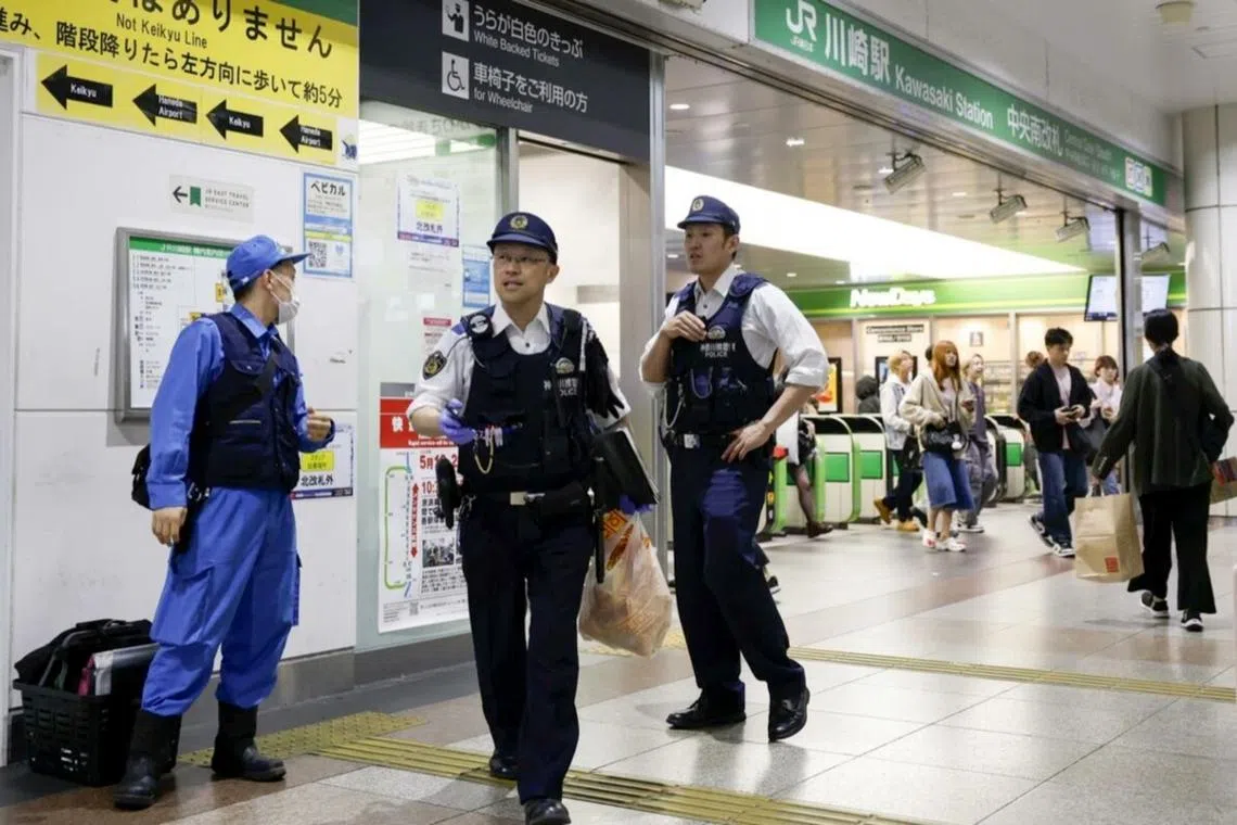 Teen arrested for spraying liquid in foul-odour incident on train near Tokyo