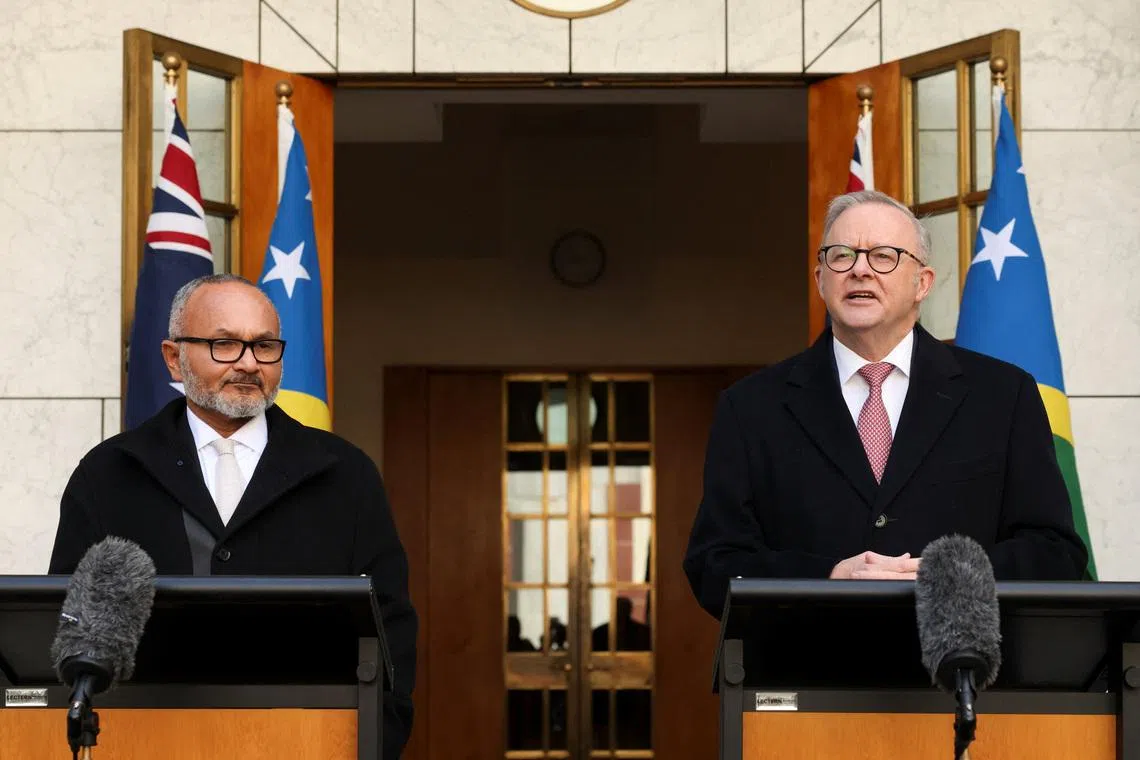 Australia, Solomon Islands agree to negotiate comprehensive treaty