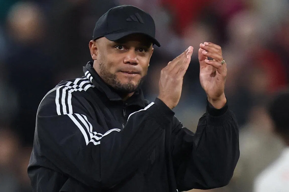 Bayern Munich coach Vincent Kompany has managed to lead his side to the Bundesliga title in his first season in charge.
