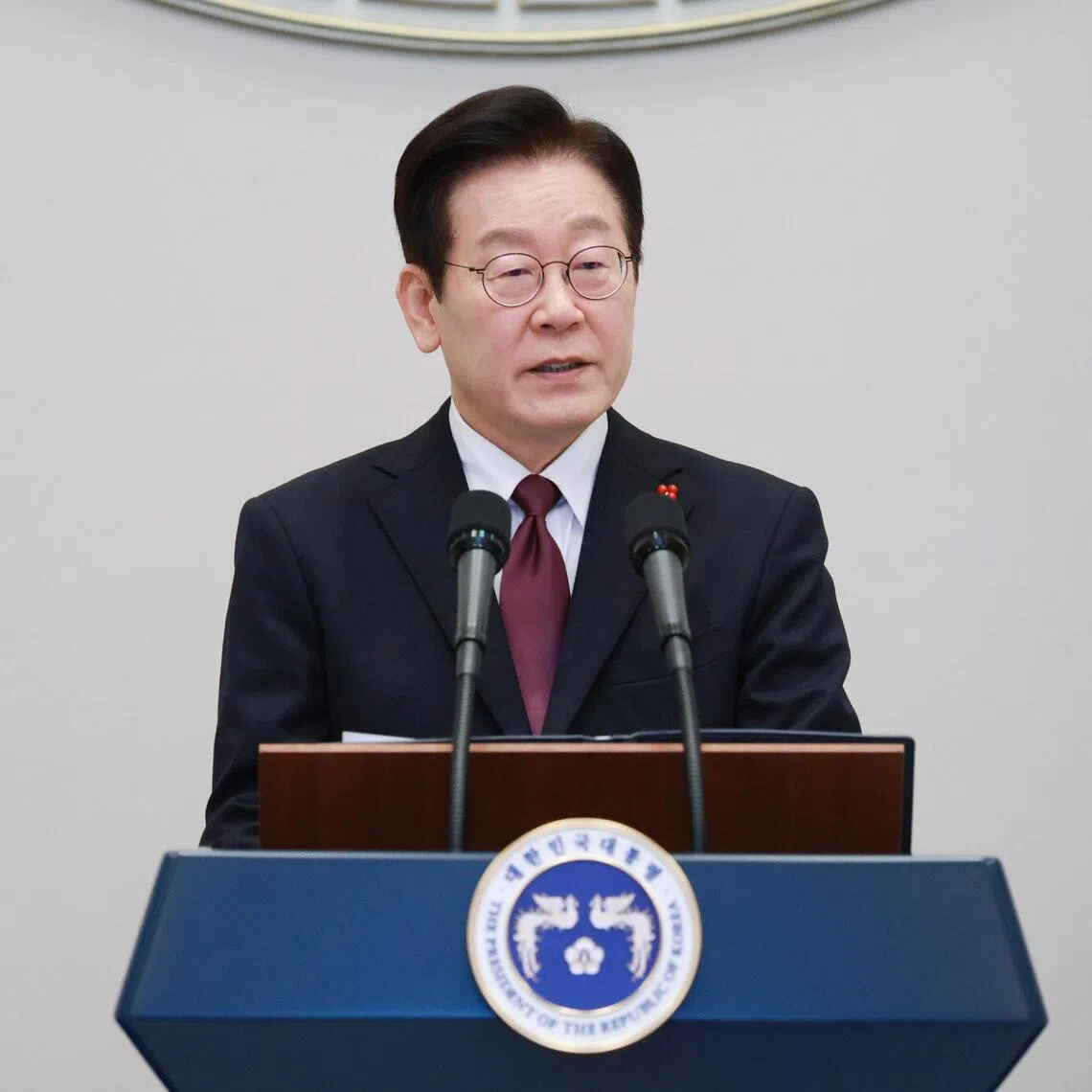 South Korean President Lee Jae Myung criticised restricting access to North Korea media during a policy briefing on Dec 19, 2025.