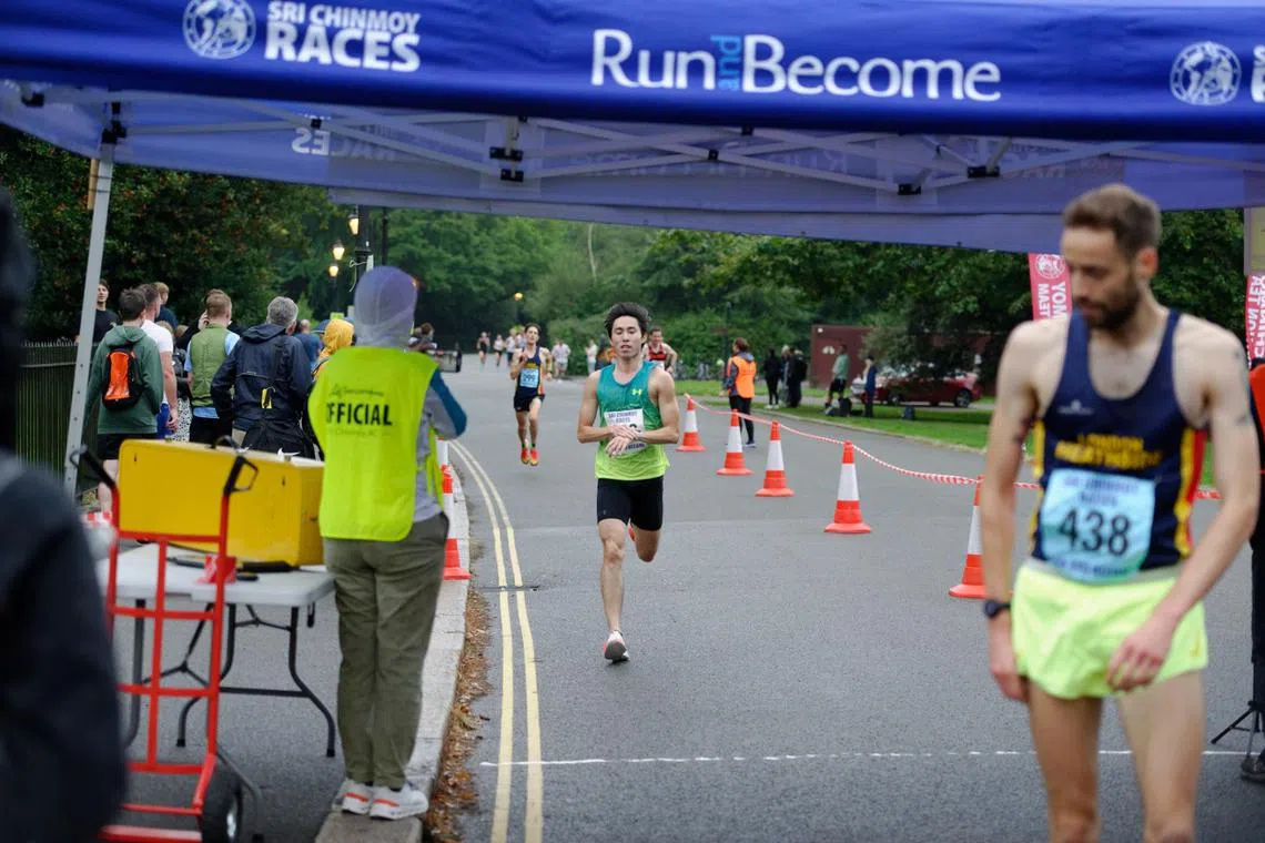 Soh Rui Yong set a national best in the 5km road race with his 15min 15sec effort at the Sri Chinmoy Kangaroo Hop 5k on Aug 8, 2023.