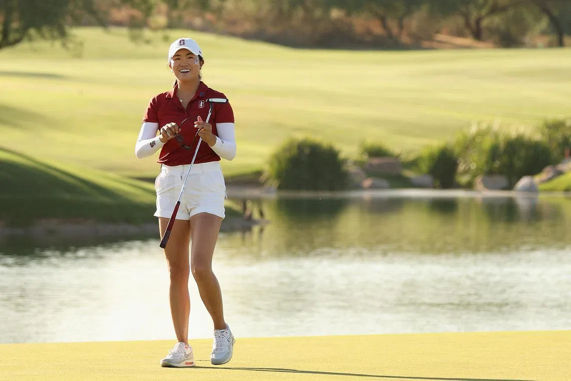 Rose Zhang will make her pro debut at the LPGA’s June 1-4 Mizuho Americas Open, in New Jersey.