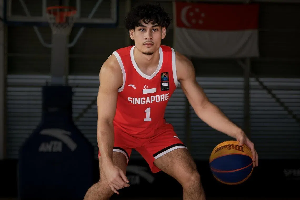 Singapore’s Liam Blakney goes from basketball last pick to 3x3 star