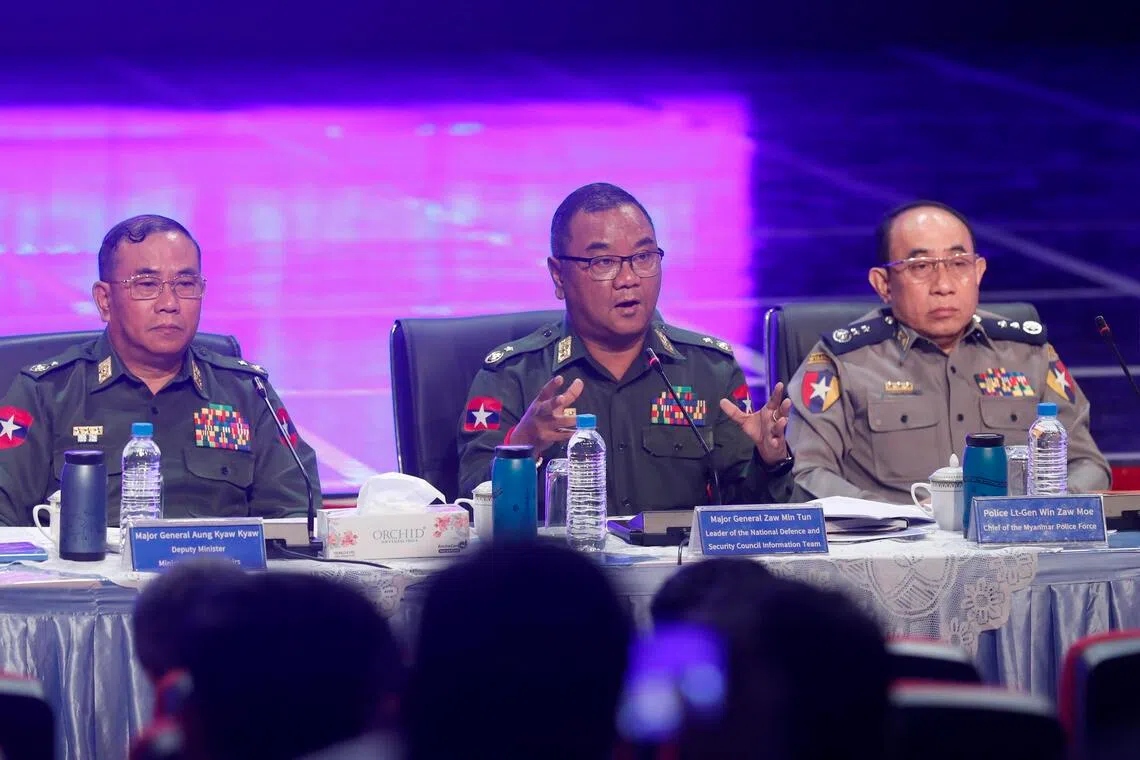 Myanmar junta hits back at criticism of military-run polls