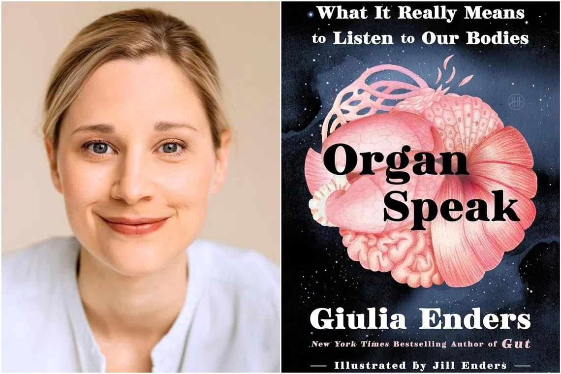 German writer and doctor Giulia Enders, 36, says people should stop treating their bodies like machines. 