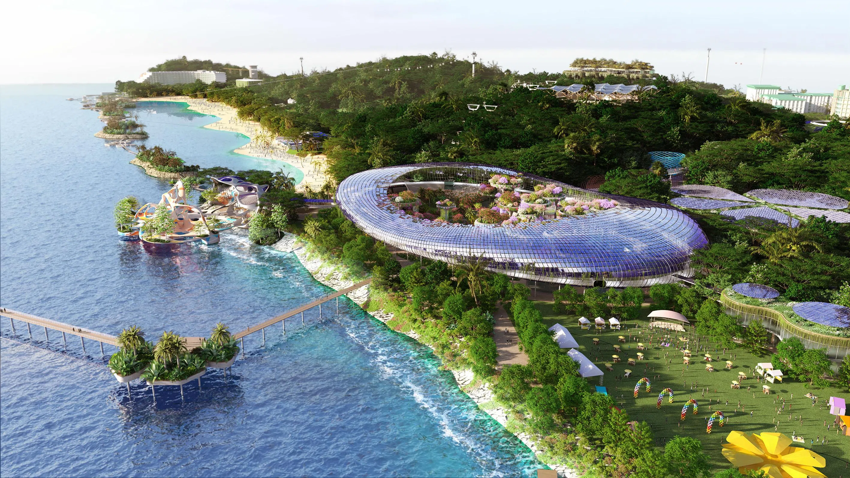 The Sensorium will comprise lifestyle experiences, indoor attractions and a space for festival activations.
