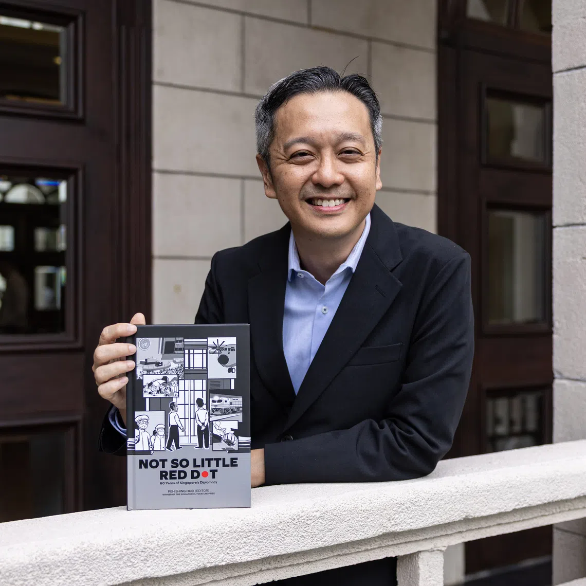 The book was written by a team of seven writers from Nutgraf Books and edited by its founding partner and former Straits Times news editor Peh Shing Huei (pictured).