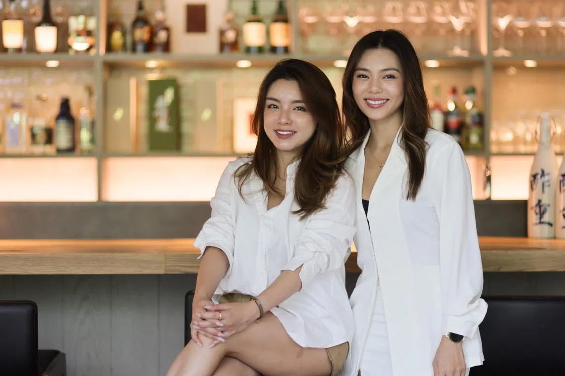 Influencers such as Ms Evonne Ng (left) and Ms Wong Sheau Qian are openly discussing their experiences with aesthetic treatments.