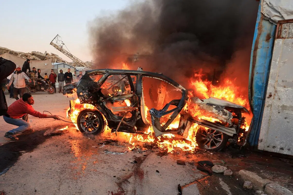 Israeli strikes in Gaza kill four, including Al Jazeera journalist, medics say