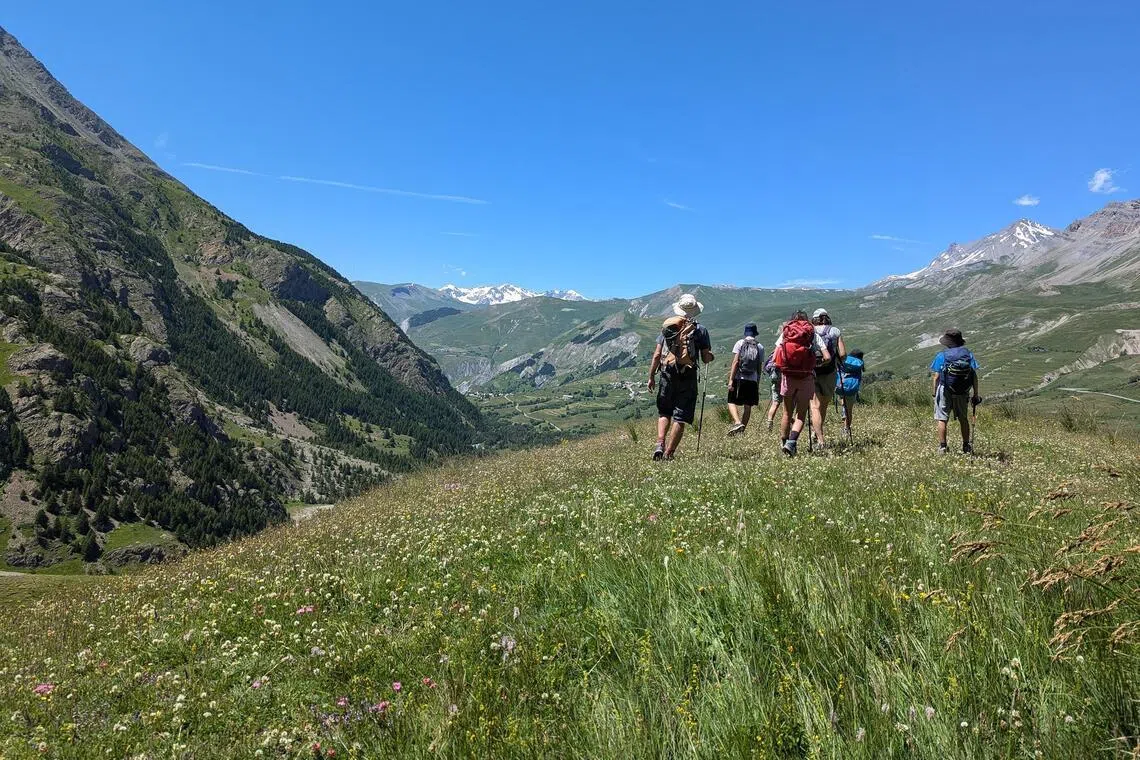 Hiking in the French alps with French grandparents in summer means skipping school for weeks for the Wellington-based writer's children. 