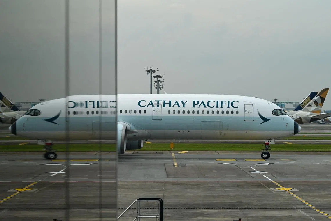 Cathay said it would provide further updates ahead of its next scheduled service on Thursday. 