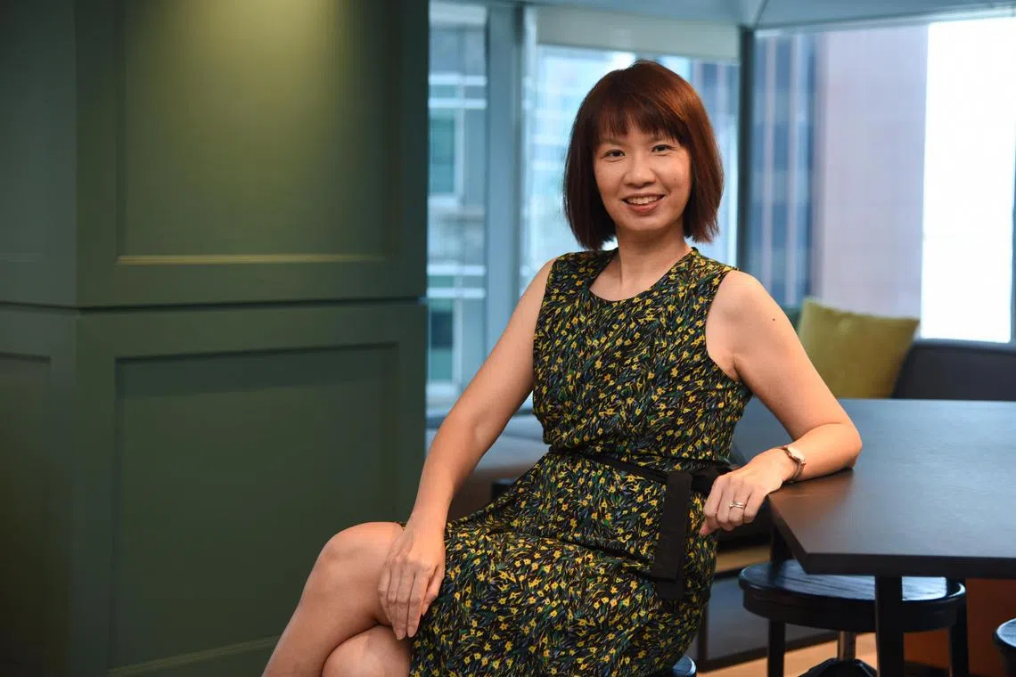 Mums@Work founder Sher-li Torrey says mothers with a career break are often overlooked and discriminated against. ST PHOTO: HENG YI-HSIN