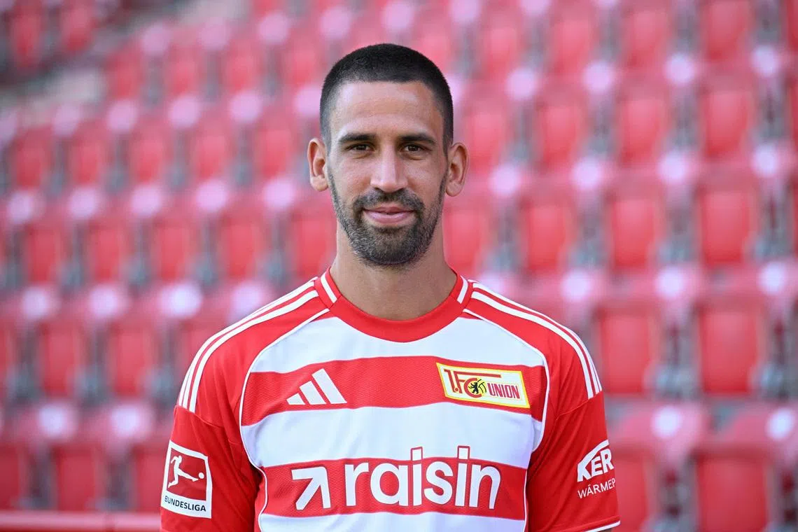 Soccer Football - Bundesliga - 1. FC Union Berlin Headshots - Berlin, Germany - August 19, 2025 1. FC Union Berlin's Rani Khedira REUTERS/Annegret Hilse