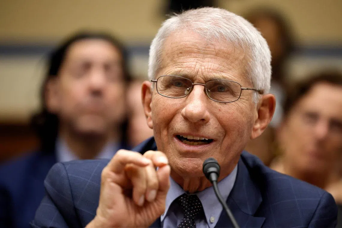 Dr Anthony Fauci testifies before US lawmakers in Washington, DC, on June 3.