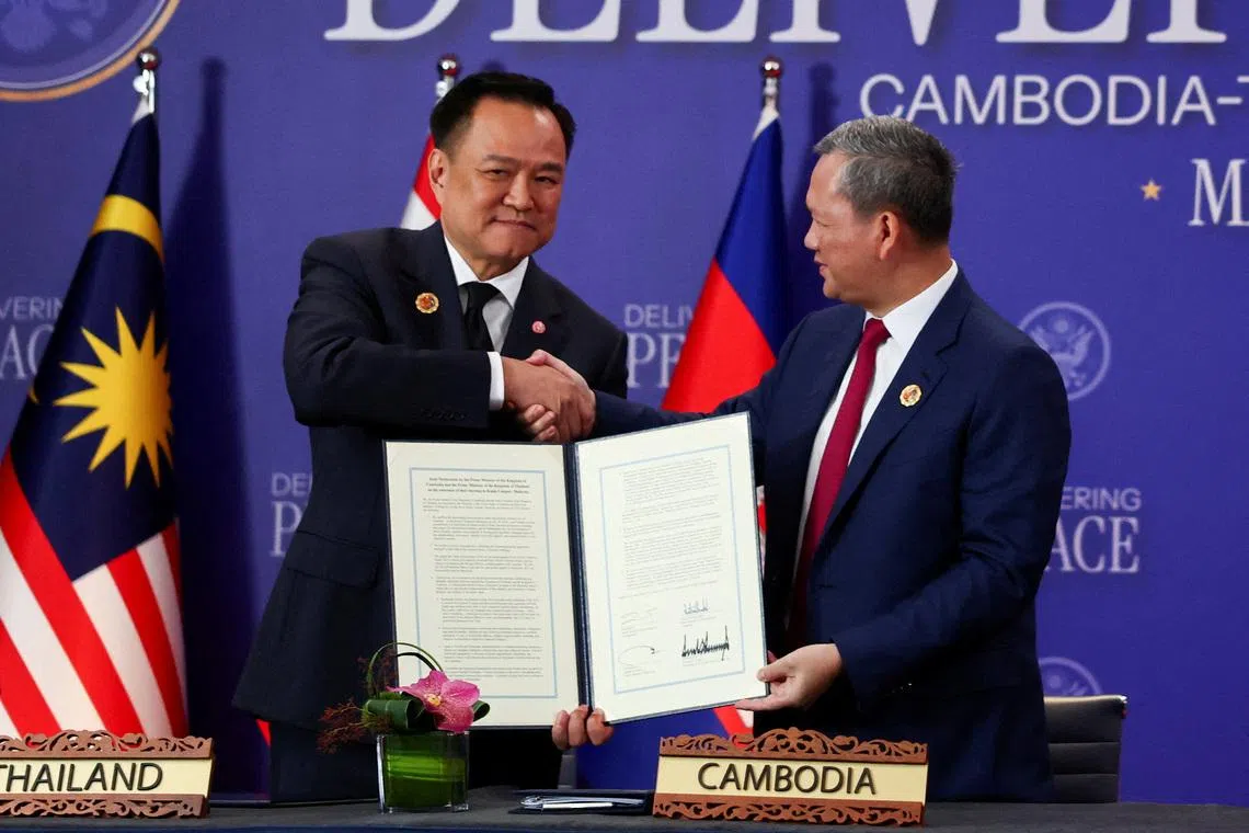 US to provide $57.9 million to help implement Cambodian-Thai accords