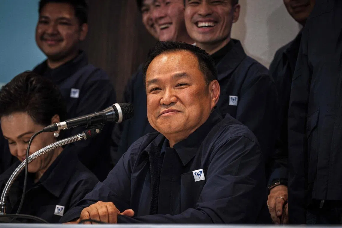 Always regarded as a “kingmaker” in previous elections, Mr Anutin Charnvirakul might just become Thailand’s 33rd prime minister this time when 500 MPs officially convene.