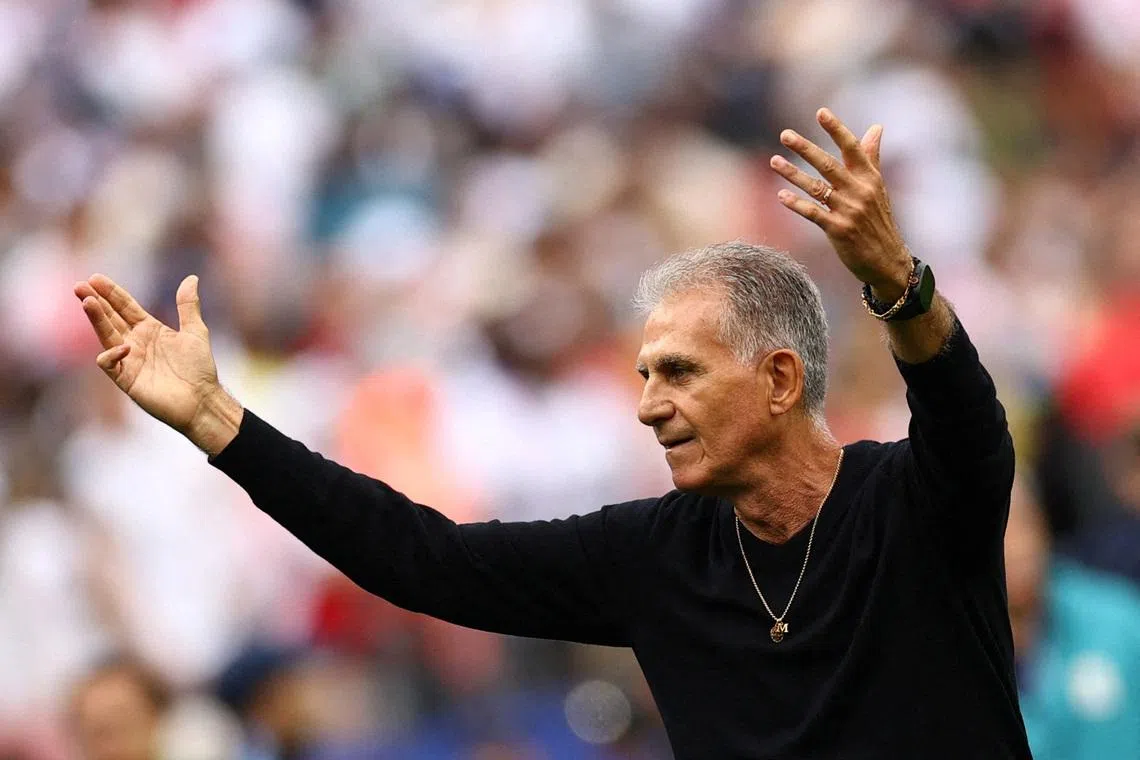 It is Carlos Queiroz's fifth World Cup appearance as a coach.