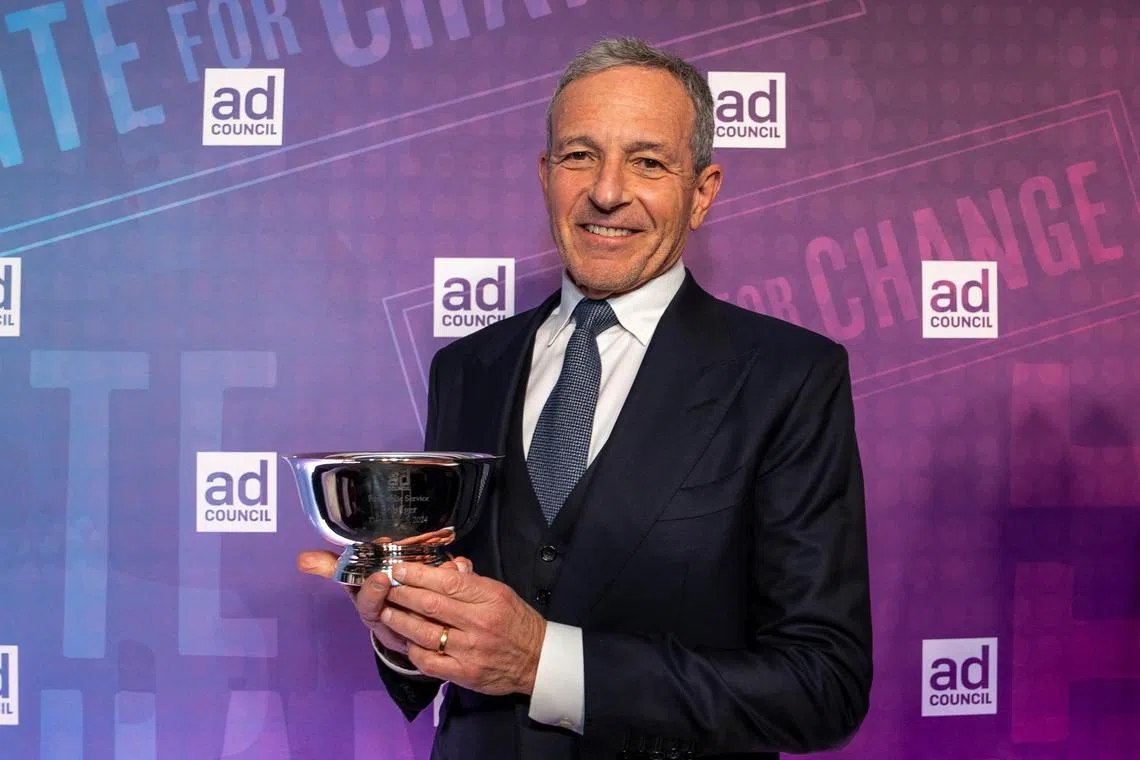 The increase in Mr Iger's came primarily in the form of a bigger bonus, along with greater stock and option awards.