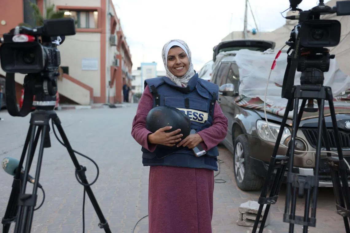Mariam Dagga was a 33-year-old visual journalist who was a freelancer for The Associated Press. She was one of five journalists in an Israeli strike on Nasser Hospital in Gaza.