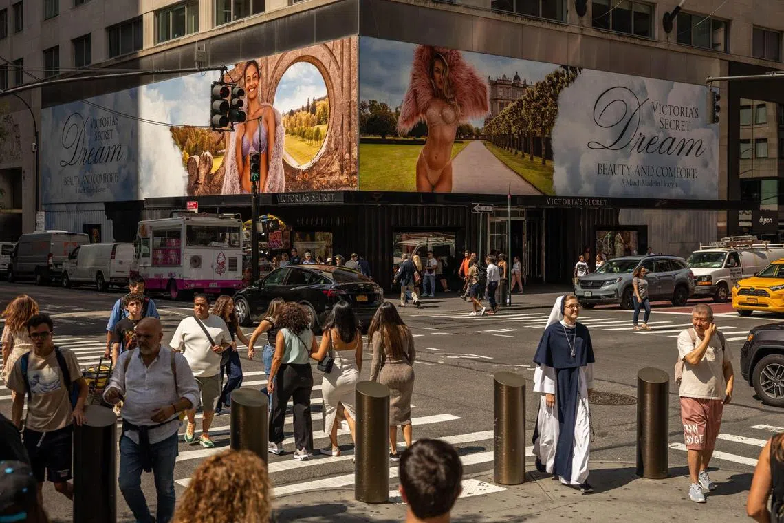 A Victoria's Secret store in New York, US, on Tuesday, Aug. 27, 2024. Victoria's Secret & Co. is scheduled to release earnings figures on August 28. Photographer: Yuki Iwamura/Bloomberg