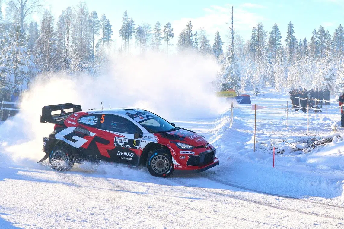 Rallying-Pajari wins every stage on first day in Estonia