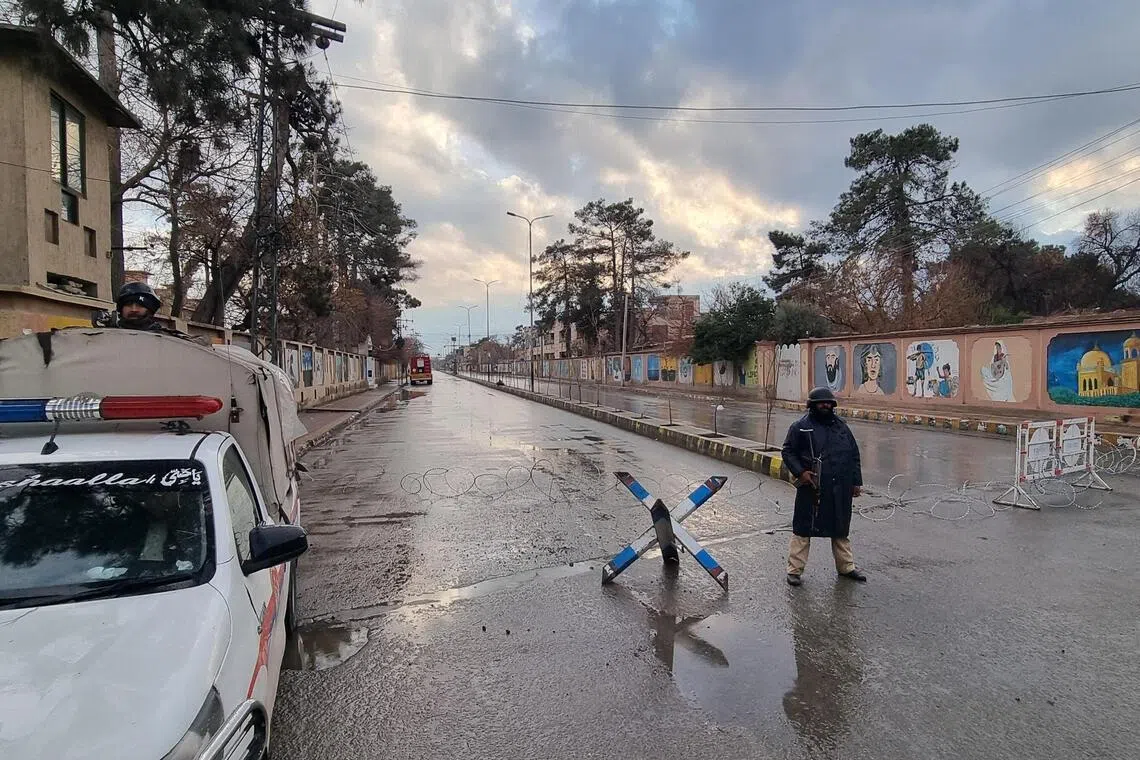 Balochistan borders Iran and Afghanistan and has faced a decades-long separatist insurgency.