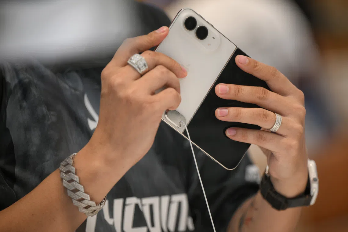 Among the highest prices listed on the platform was $8,888 for a Star White-coloured phone with 256GB of storage.