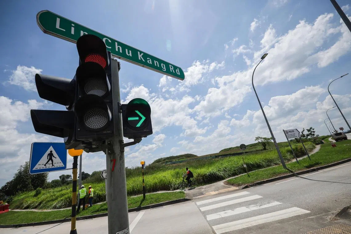 The existing Lim Chu Kang Road will be decommissioned and closed on 8 June 2025.