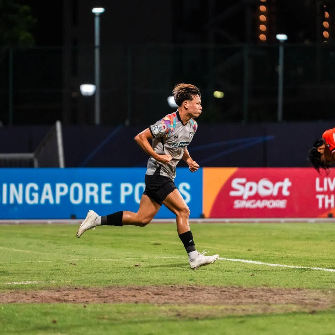 BG Tampines Rovers striker Hide Higashikawa came off the bench to force an own goal from Hougang United's Saifullah Akbar to seal a 1-0 win that could prove crucial in the Stags' hunt for second place in the Singapore Premier League.