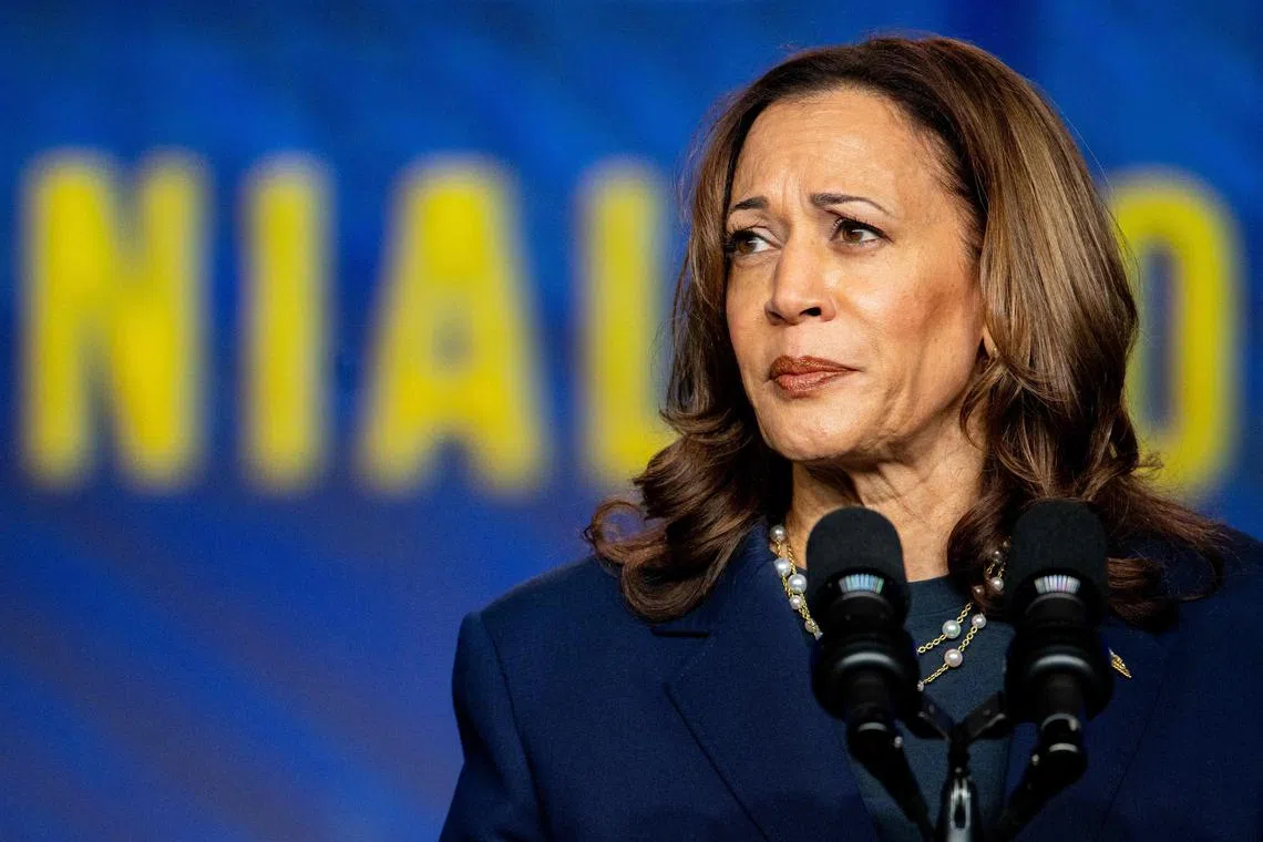 Vice-President Kamala Harris' campaign says her rival Donald Trump "is running scared".