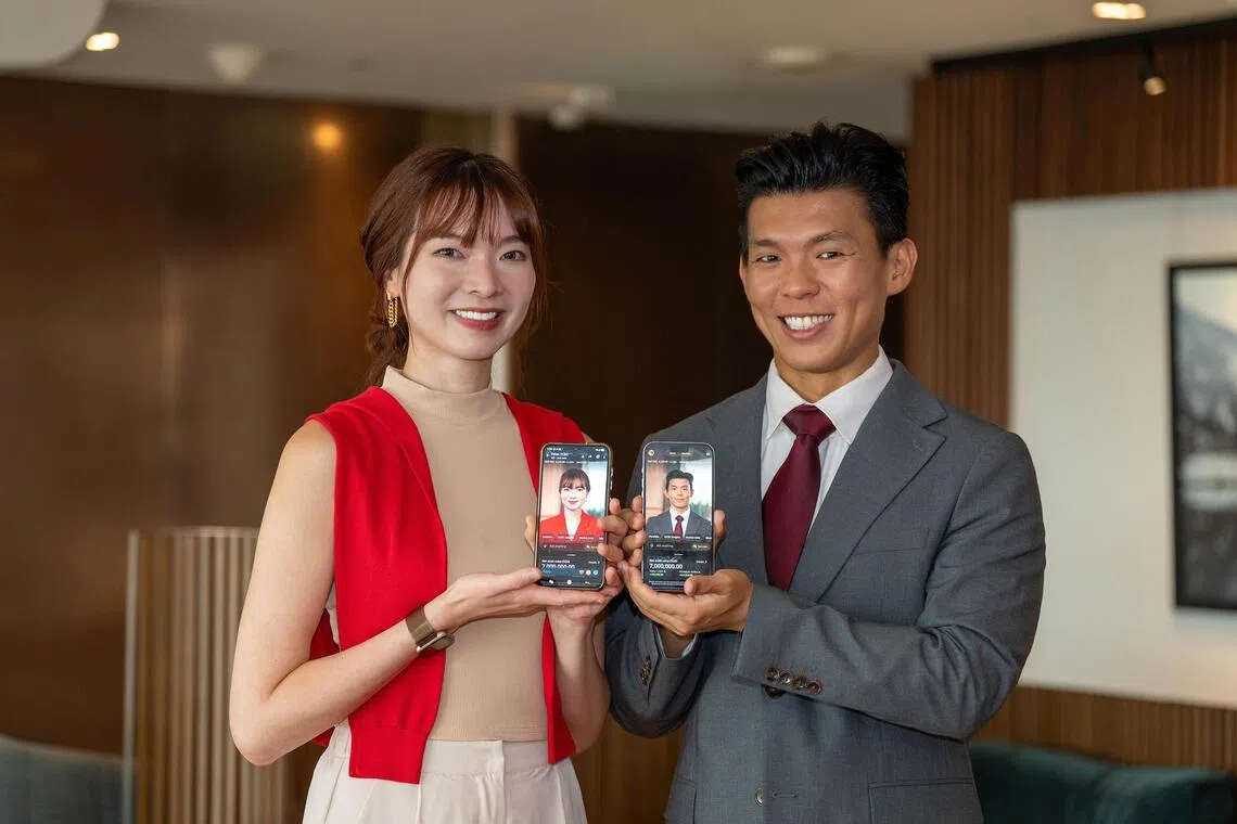 Digital faces of the OCBC WoW app, Terissa Chang and Ethan Peh have become minor celebrities overnight after the beta version was rolled out to a select group of users for testing in July.