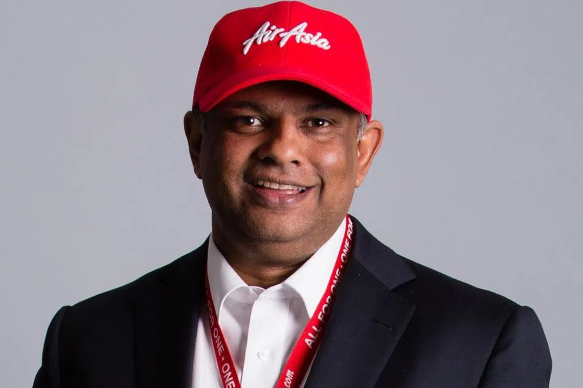 Mr Tony Fernandes was redesignated group CEO of AAX only in July this year.
