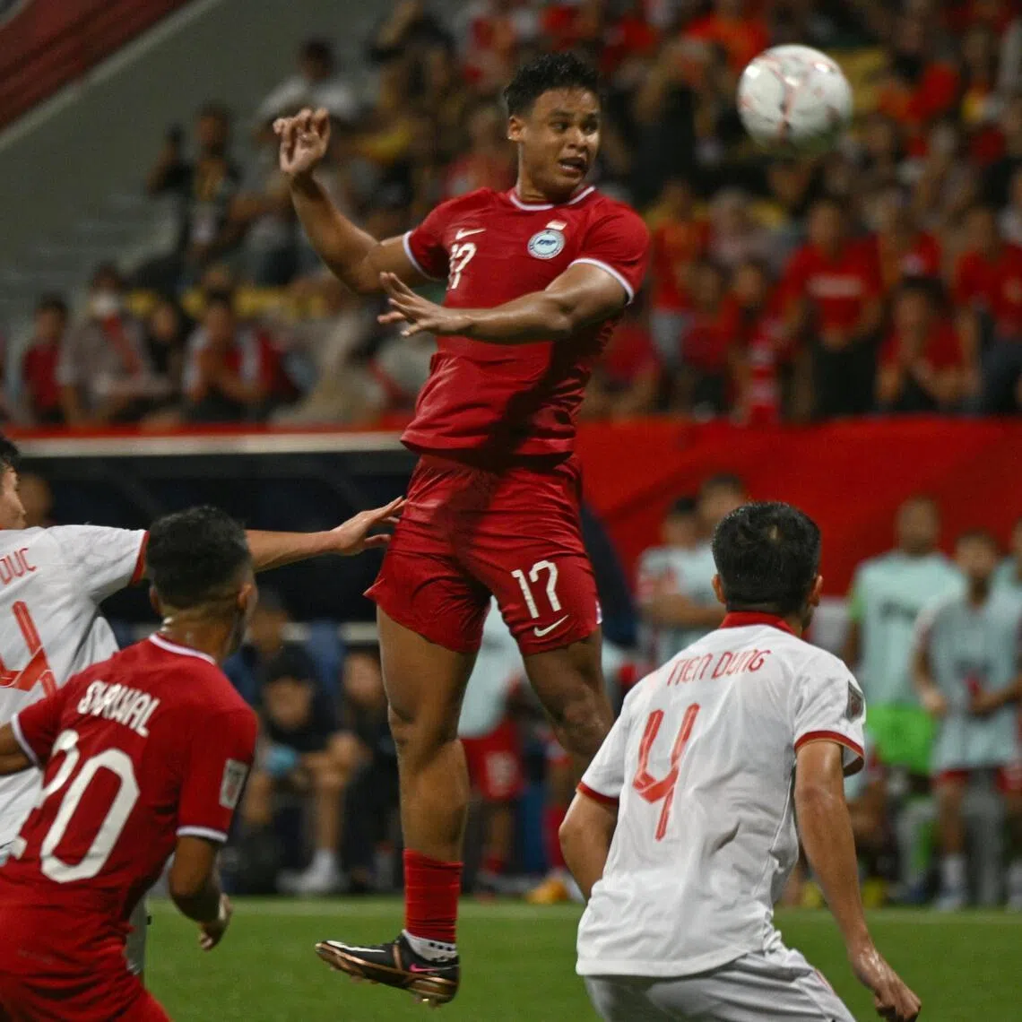 Irfan Fandi hopes to give Singapore a defensive boost after being handed a national-team recall alongside Nur Adam Abdullah.