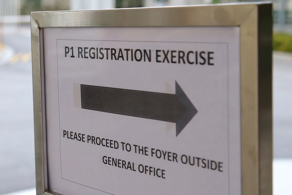 A woman had lied at least five times to keep her daughter at a primary school.