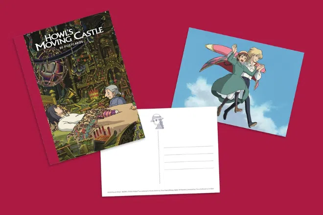 Studio Ghibli Howl’s Moving Castle: 30 Postcards