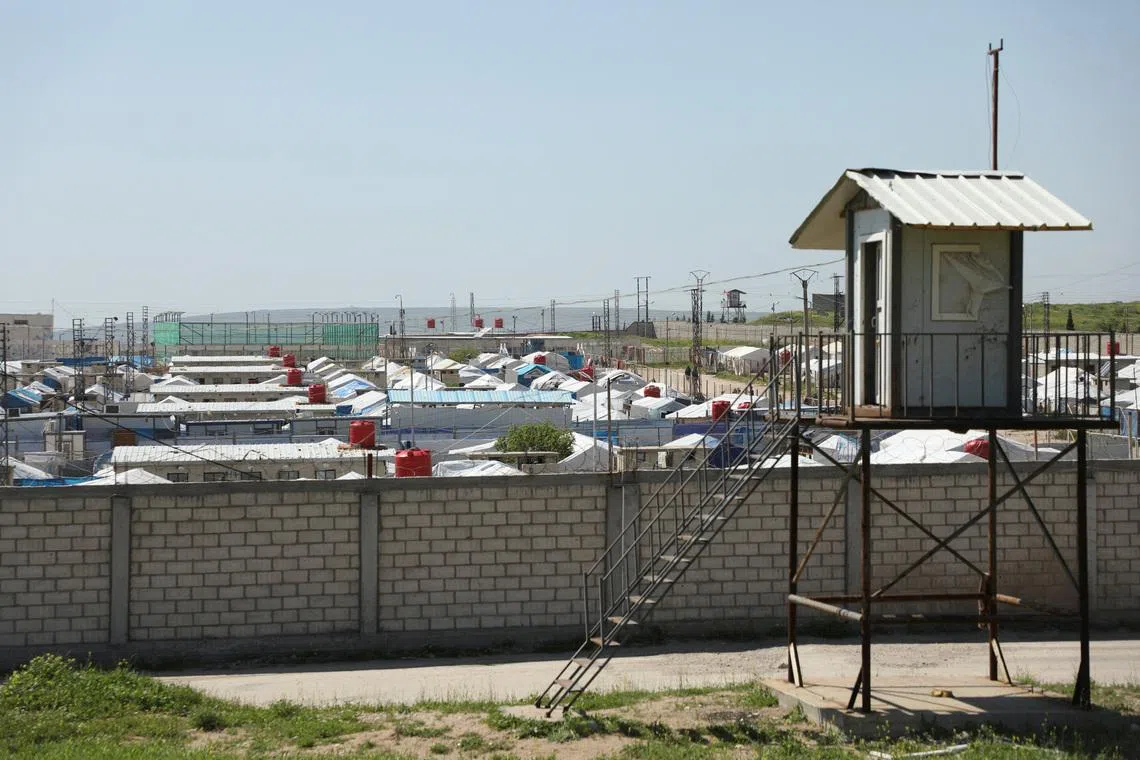 A general view of the Roj camp near Derik, Syria, April 24, 2026. REUTERS/Orhan Qereman/File Photo