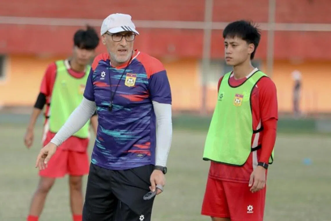 Vladica Grujic had a stint as Laos’ assistant national coach in 2011.