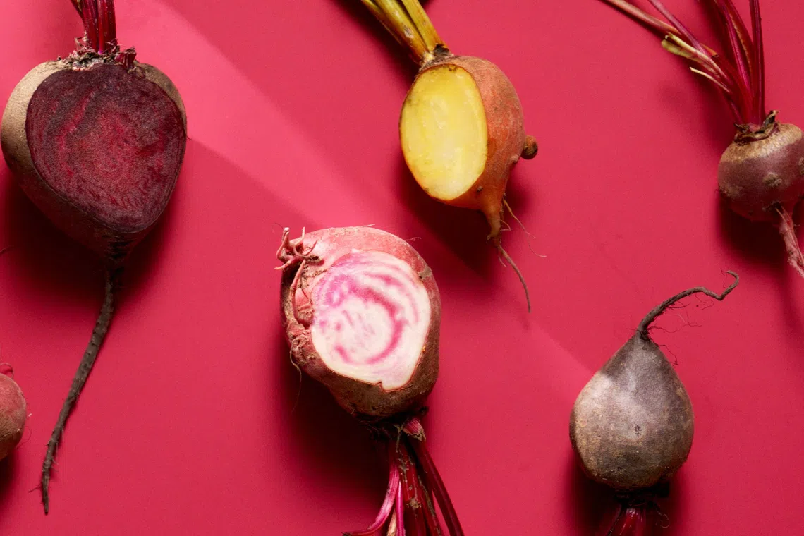 Beets owe their vibrancy – ruby red, deep purple and bright gold – to powerful antioxidants.