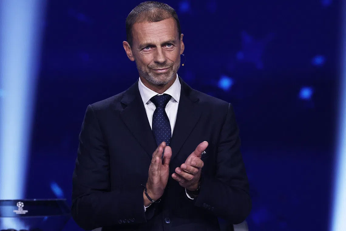 UEFA president Aleksander Ceferin told the presidents and general secretaries of UEFA’s 55 national associations in Berlin on Oct 8 that he would stand for a final term.