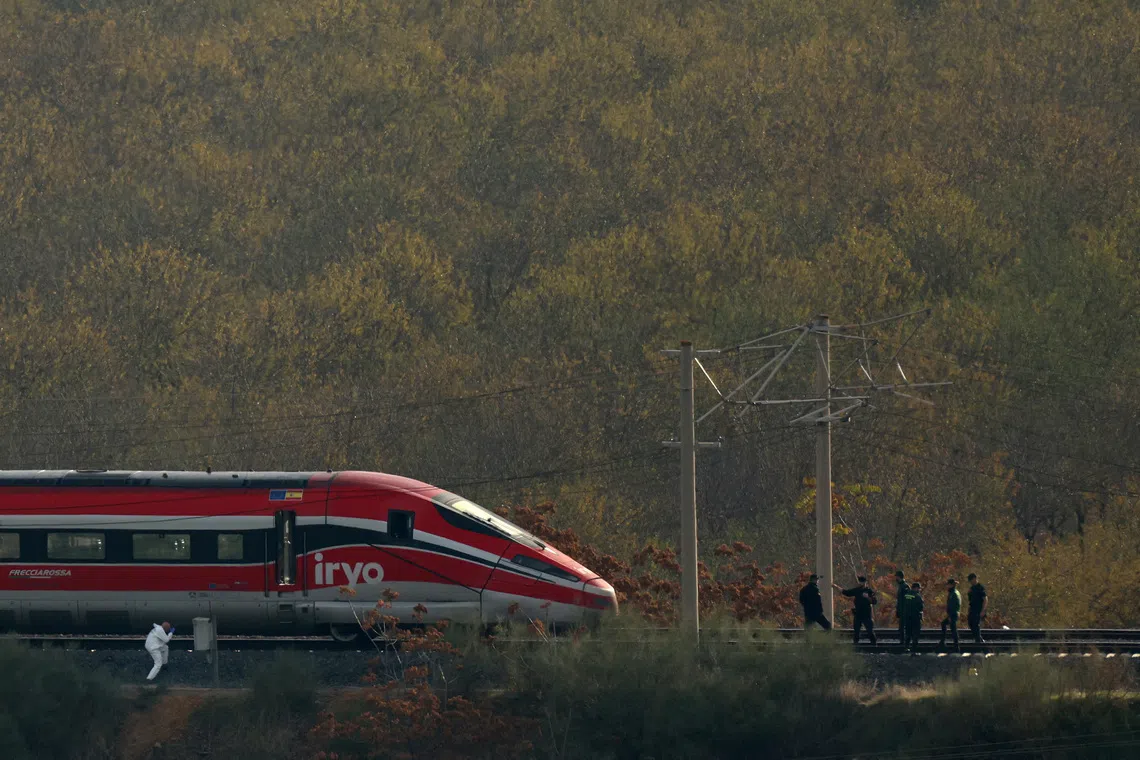 The Civil Guard said it has received reports of 64 people missing in what is already Spain’s deadliest train accident since 2013.