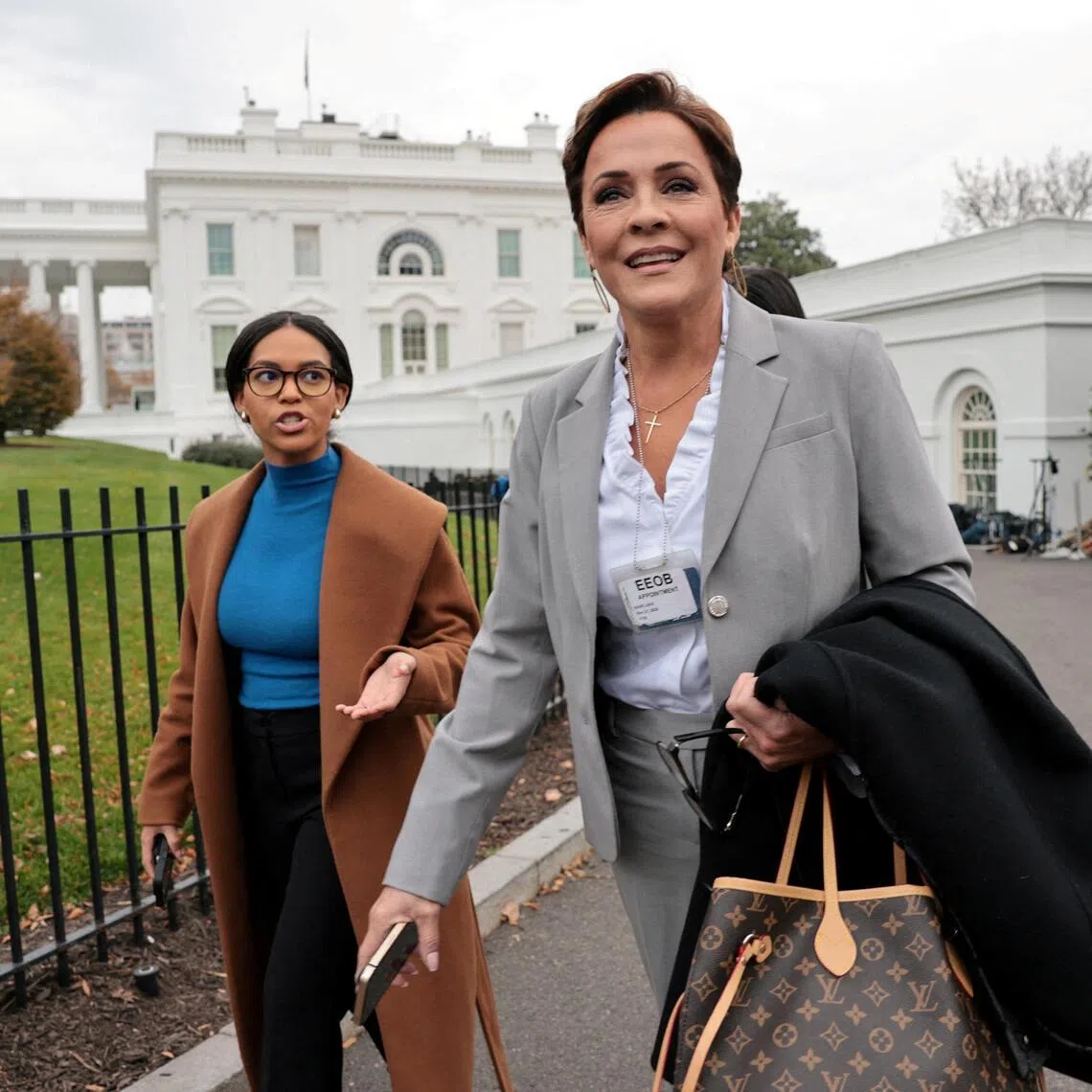 A federal judge ruled on March 7 that Ms Kari Lake’s (right) leadership of the US Agency for Global Media for much of 2025 violated federal law.