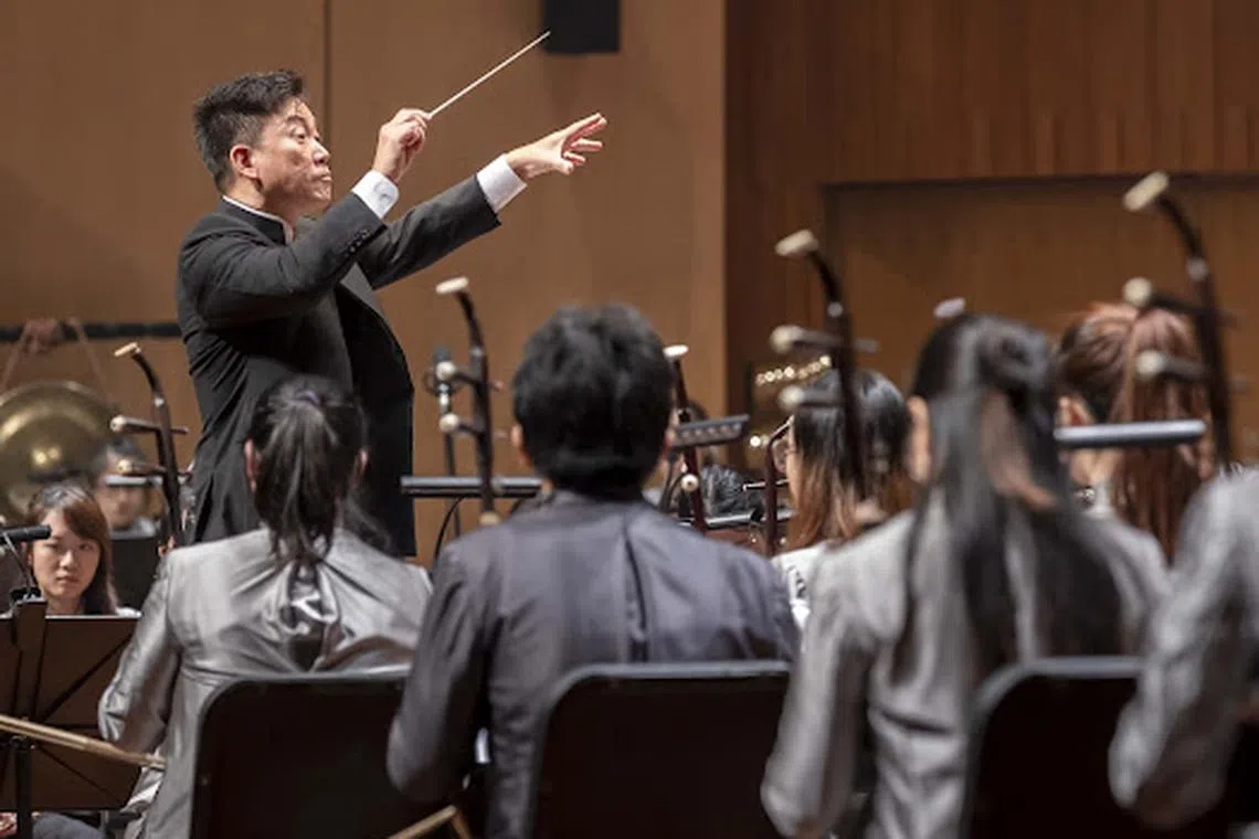The Singapore National Youth Chinese Orchestra played an 80-minute programme. 