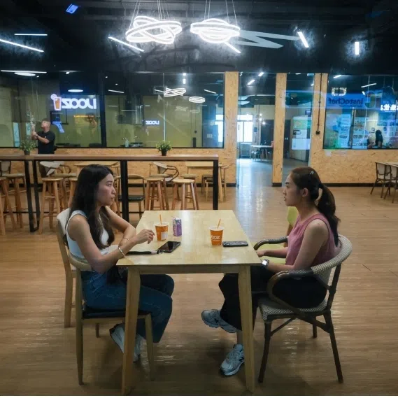 The independent living initiative offers over 100 rooms at 30 percent discount across three co-living properties, such as (pictured) at Coliwoo Boon Lay.