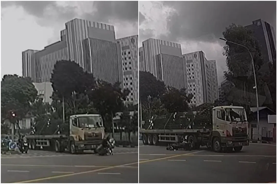 The accident happened at about 11.40am on June 9 along Moulmein Road towards Balestier Road.