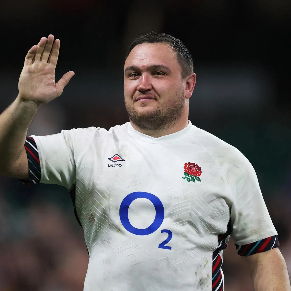 Rugby Union - Six Nations Championship - Wales v England - Millennium Stadium, Cardiff, Wales, Britain - March 15, 2025 England's Jamie George celebrates after the match Action Images via Reuters/Paul Childs