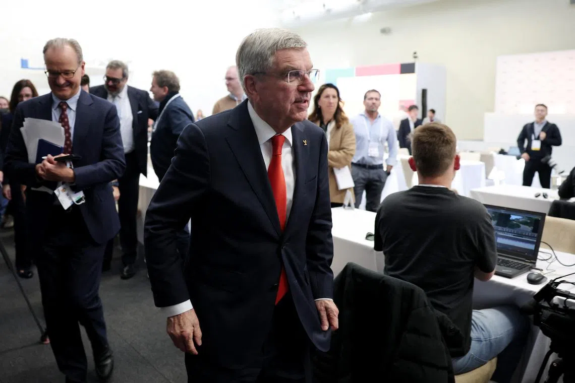 IOC president Thomas Bach is stepping down after a stormy 12-year tenure when he had to contend with Covid, a Russian doping scandal as well as Moscow's invasion of Ukraine.
